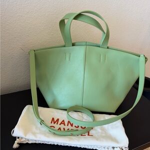 Mansur Gavriel Tulipano Bag in Seaglass Green